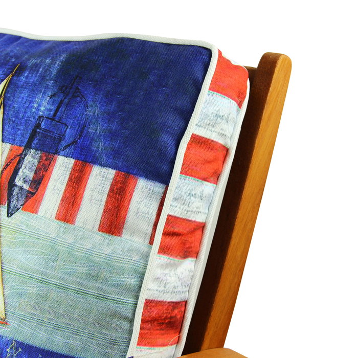 Aberto Design YM1021 Cojín 42x42 cm, 50% Algodón 50% Poliéster, Funda Extraíble para Sofá, Cama o Silla, Tacto Suave y Elegante